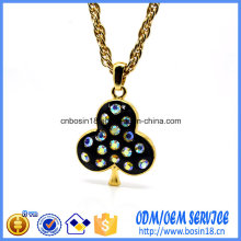 Custom Cheap Dubai Gold Plating Pendant Necklace for Wholesale